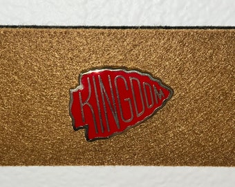 Kansas City Chiefs “Kingdom” Enamel Pin