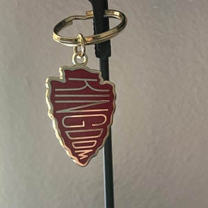 Kansas City Chiefs “Kingdom” Keychain