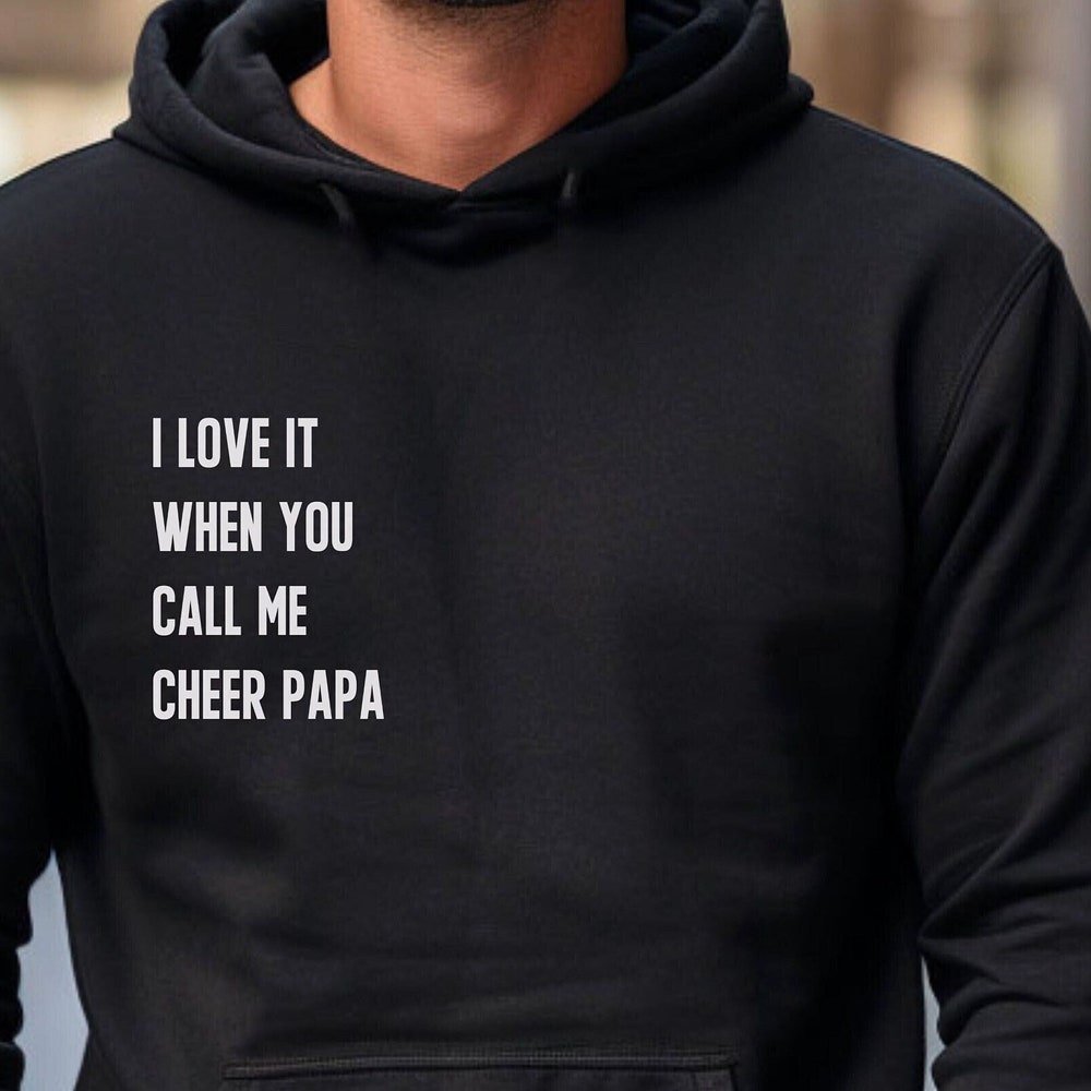 Cheer Dad Hooded Sweatshirt, Cheer Dad Hoodie, Cheer Papa, Cheer Dad Shirt, Funny Cheer Dad Shirt, Cheer Dad Sweatshirt, Cheer Dad Gift New Hoodie