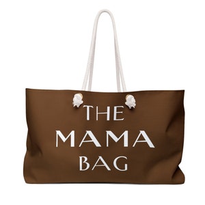 Mom Weekender Tote Bag, High-Quality Mama Bag, Oversized Tote Bag, Mom Bag, Large Mom Tote Bag, Weekend Bag, Gift for Mom, Trendy Tote Bag