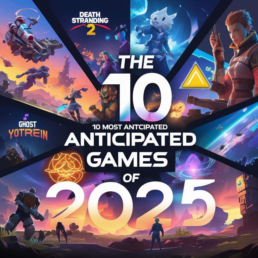 The 10 Most Anticipated Games of 2025 - Etsy