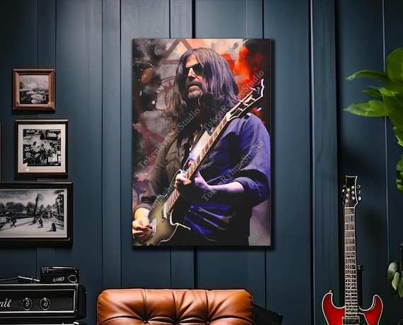 Adam Jones Canvas Wall Art, Tool Fan Art, Gift for Adam Jones Fan