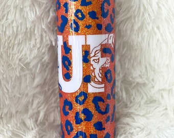 Gators; UF Inspired Glitter Tumbler