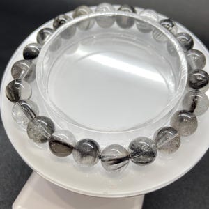 Hochwertiges Brookit in Quarz Kristall Armband / 8 MM