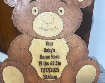 Osito de peluche personalizado