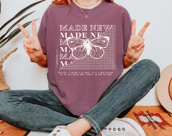 Comfort Colors Christian T-shirt: Bible Verse, Faith Apparel