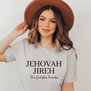 Aesthetic Bible Verse Tshirt for Women Faith Based Christian Streetwear Merch Apparel  Baptism Gift for New Christians teen & women of faith