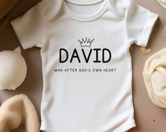 Personalized Baby Bodysuit: Custom Name, Baby Shower Gift