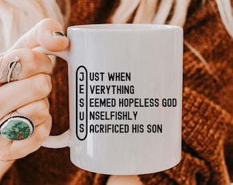 Tazza da caffè con versetto della Bibbia - Regalo cristiano per donne, mamme religiose