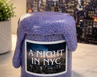 ニューヨークの夜 グリッターシマースライム
