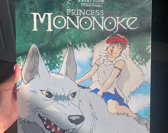 Princess Mononoke painting