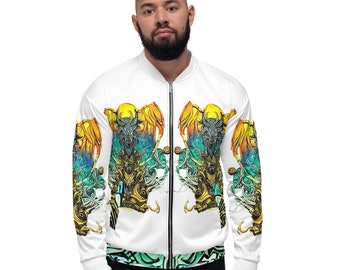 Fantasy style modren style mens jackets,Unisex Bomber Jacket