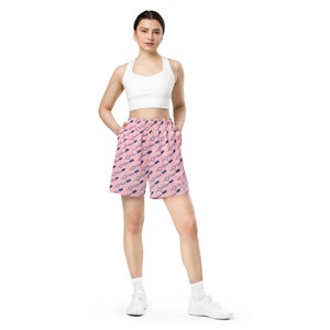 Lässiger Rock mit hoher Taille und Shorts darunter, dehnbarer, ausgestellter, plissierter Mini-Skaterrock mit Shorts, Shorts mit elastischer Taille