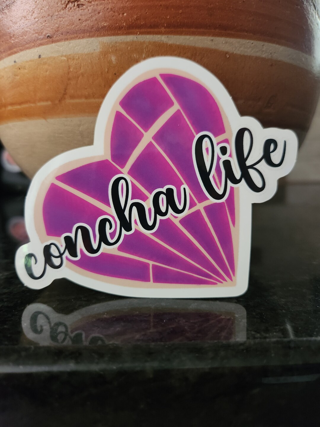 Concha Life Sticker - Etsy