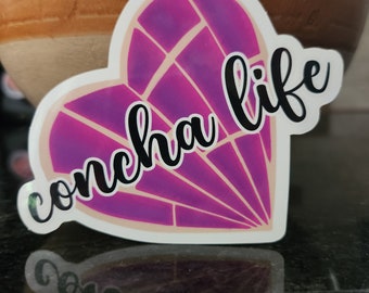 Concha Life Sticker