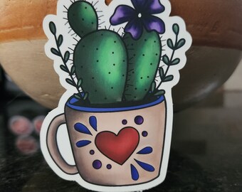 Tasita de Nopal Sticker