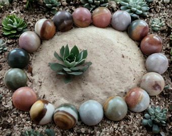 Ocean Jasper Gemstone Bracelet