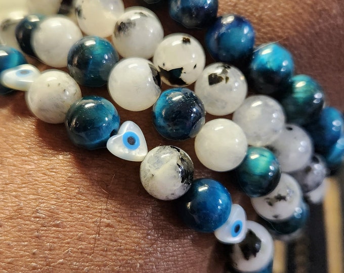 Pretty and Protected Energy Bracelet Stack