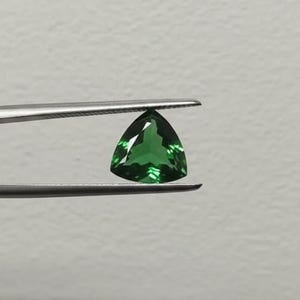 Premium  10-12Carat Green Emerald Stone, Trillion Shape 16x16x8MM, Ideal for Rings and Pendants, May Birthstone Gift-Free Shipping