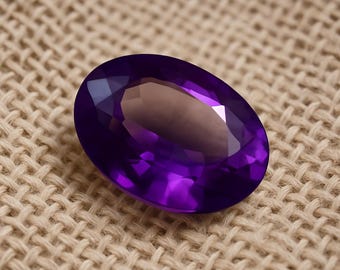 Oval Purple Sapphire Gemstone 10-12ct – Loose Violet Sapphire for Jewelry