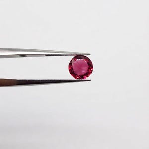 10ct Round Red Ruby | AAA Grade Loose Stone for Jewelry Making, Ring Pendant, Birthstone Gem