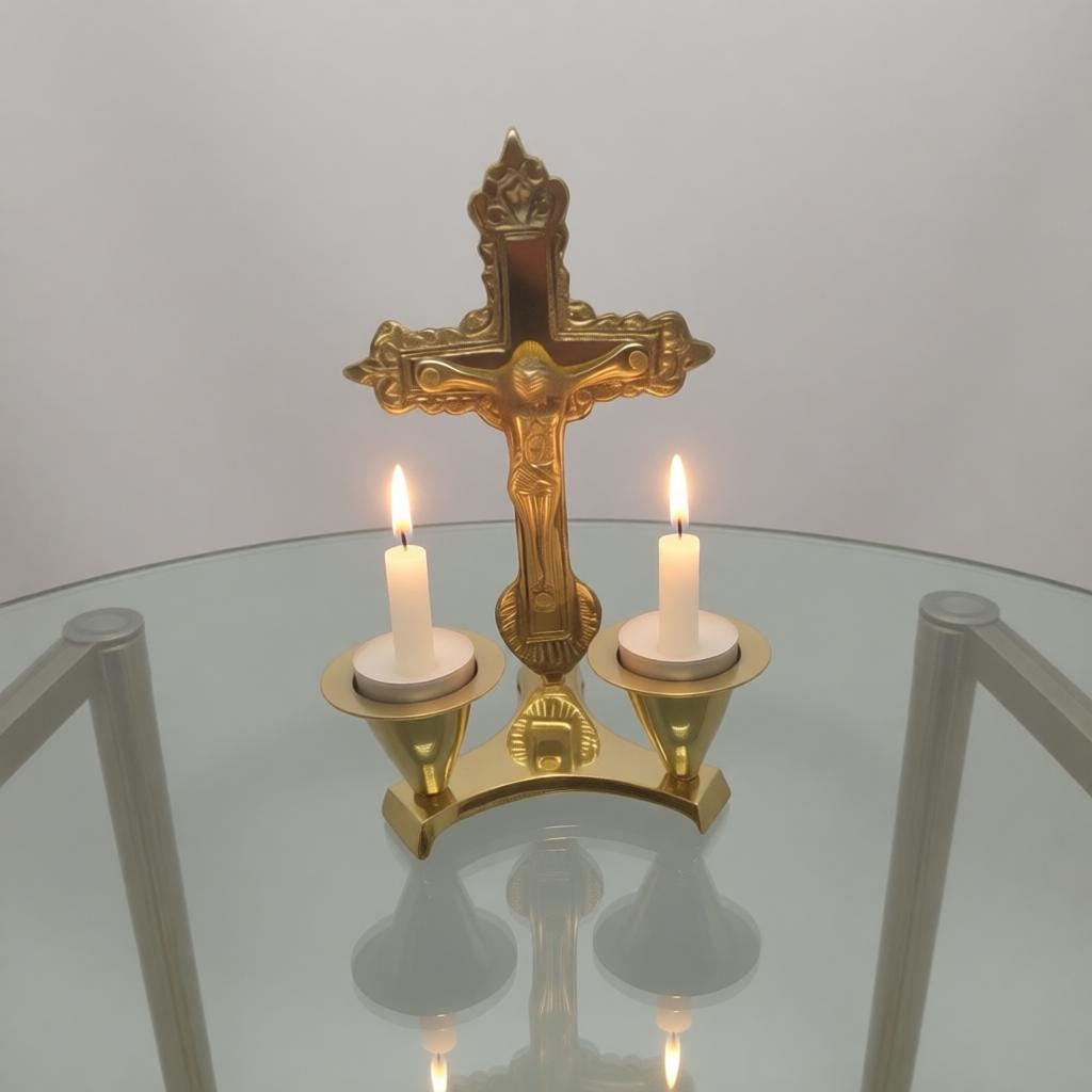 Catholic altar candle holder - Etsy 日本