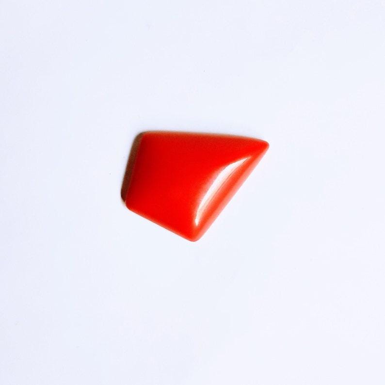 Authentic Red Coral
Gemstone for Rings
Italian Red Coral
Oval Coral Cabochon