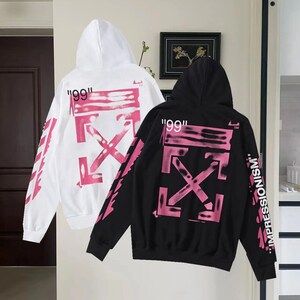 Off White Hoodie - Etsy