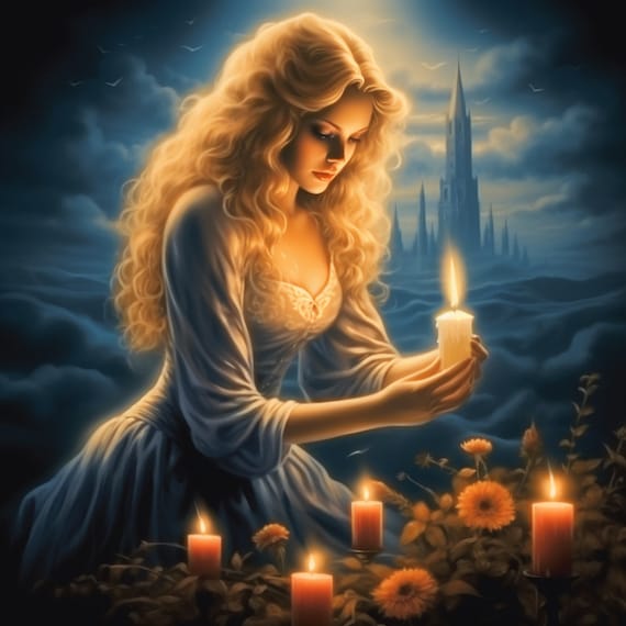 Purify and Charge Chakras (Up to 3 Chakras) -  White Candle Spell - Candle Wax Reading  - Tarot  and Pendulum Reading