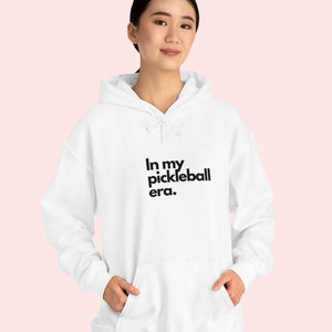 Felpa con cappuccio unisex dell'era Pickleball