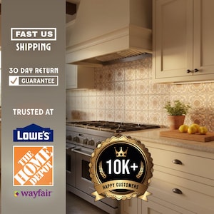 Taupe Blue Terracotta 6x6 Matte Porcelain Tile, Vintage Floral Decorative Tile, Spanish Mediterranean Kitchen Backsplash Bathroom Wall Floor