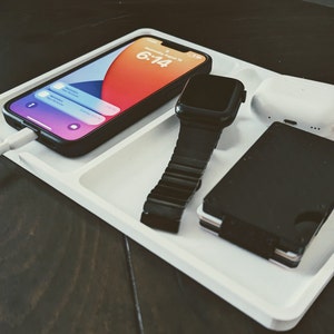Nightstand Phone Tray