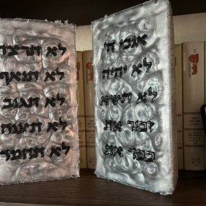 Ten Commandments Tablets  Resin - Large