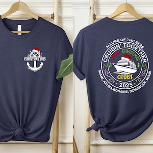 Custom Family Christmas Cruise 2025 Shirt: Xmas Crew Tee, Christmas Cruising T-shirt