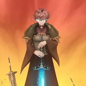 Custom Anime Character Commission – Personalized OC or Fanart Avatar | Anime PFP for Twitch, Discord, Banner, Background in Anime Style