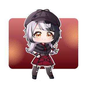 Custom Chibi Character Illustration - Cute Anime Fanart, Twitch Emotes & Personalized Pokemon, Furry, DnD, FF Art Commission