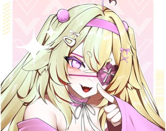 Custom Anime PFP, Vtuber Avatar Art Commission