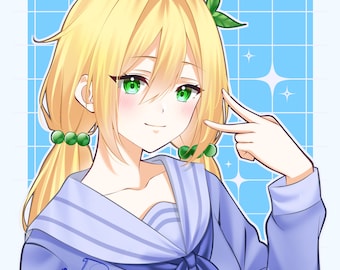 Custom Anime PFP – OC Fanart for Twitch, Discord & Fandoms (Genshin, DnD, FFXIV, Roblox)