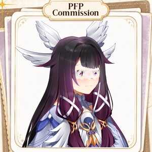 Custom Anime Avatar | VTuber Icon | Discord & Twitch Profile Picture | Personalized Character Portrait image 15