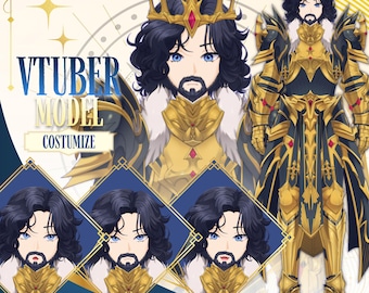 Aangepast Live2D VTuber-model | Volledig gemonteerde anime-avatar voor Twitch, YouTube en streaming