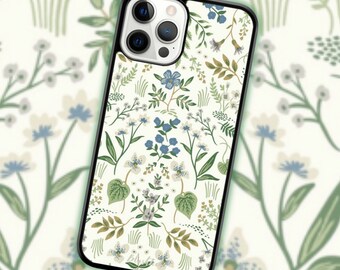 Floral Green Vines iPhone & Samsung Case