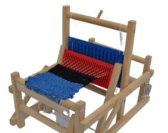 Wooden mini loom