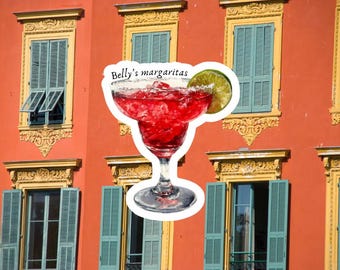 Naklejka Belly's Margaritas | Lato, w którym stałam się piękna (TSITP) – Naklejka inspirowana