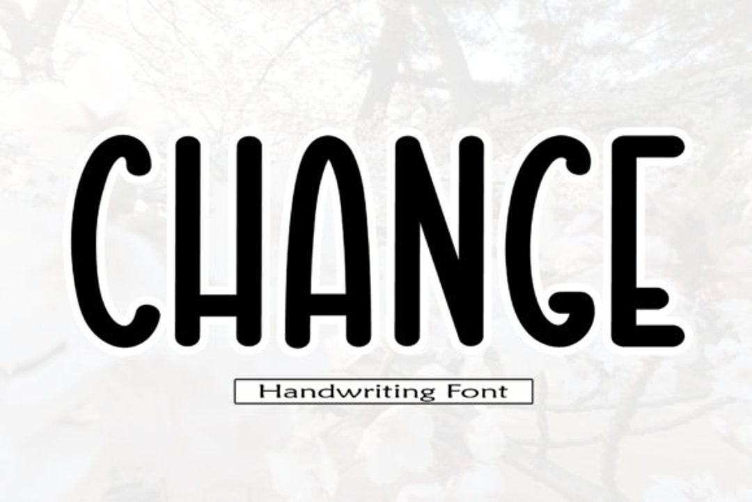 Change Font Cricut Font Bold Fonts Casual Font Modern Etsy