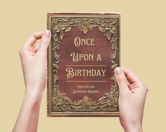 Anpassbare Geburtstagskarte, Buchliebhaber Karte, Geburtstagsgeschenk, Geschenk, Grußkarte, editierbare Vorlage, personalisierte Karte, druckbare Vorlage