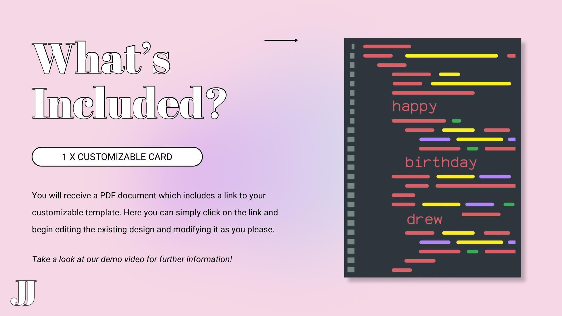 Coder Birthday Card, Editable Customizable, Software Developer Card ...