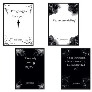 Four Fourth Wing Print - Xaden Riorson Quotes - Xaddy Prints - Fourth Wing Printables - Fourth Wing Posters - Iron Flame - Onyx Storm Gifts