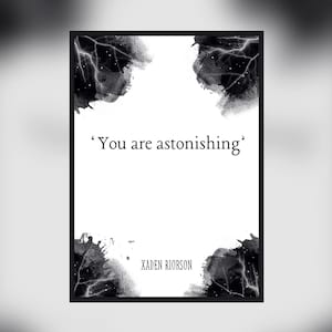 Fourth Wing Print -Xaden Riorson A4 Quote - Violet Sorrengail Print - Fourth Wing Printable - Fourth Wing Art - Fourth Wing Quote