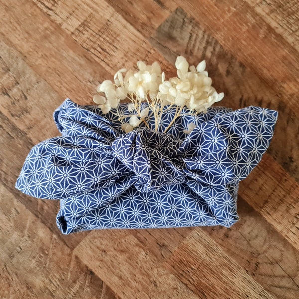 Furoshiki Geschenktuch aus Baumwolle mit japanischem Muster