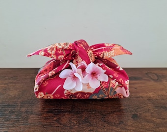 Toalla de regalo Furoshiki de algodón con motivos japoneses